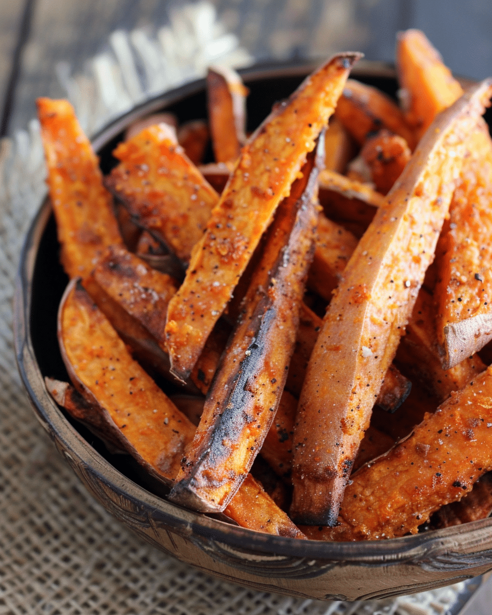 Easy Oven-Baked Sweet Potato Fries
